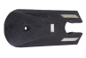 Делиниатор (разделитель дорожный) с сигнальным столбиком 1120х250х85мм  концевая часть РДР-112-2, 2 шт.