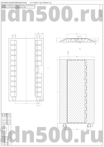ККР 5-20 Кабель-канал дорожный Резина схема-чертеж