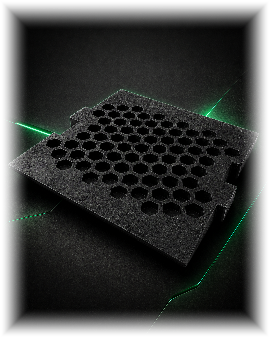 Сотовая нижняя поверхность ИДН-500 РГП, вид под углом