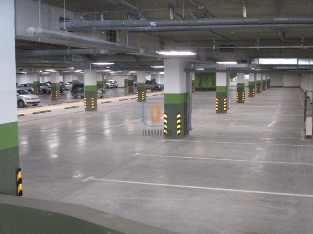 Оборудованный подземный паркинг супермаркета «Табрис», г. Краснодар ул. Ставропольская