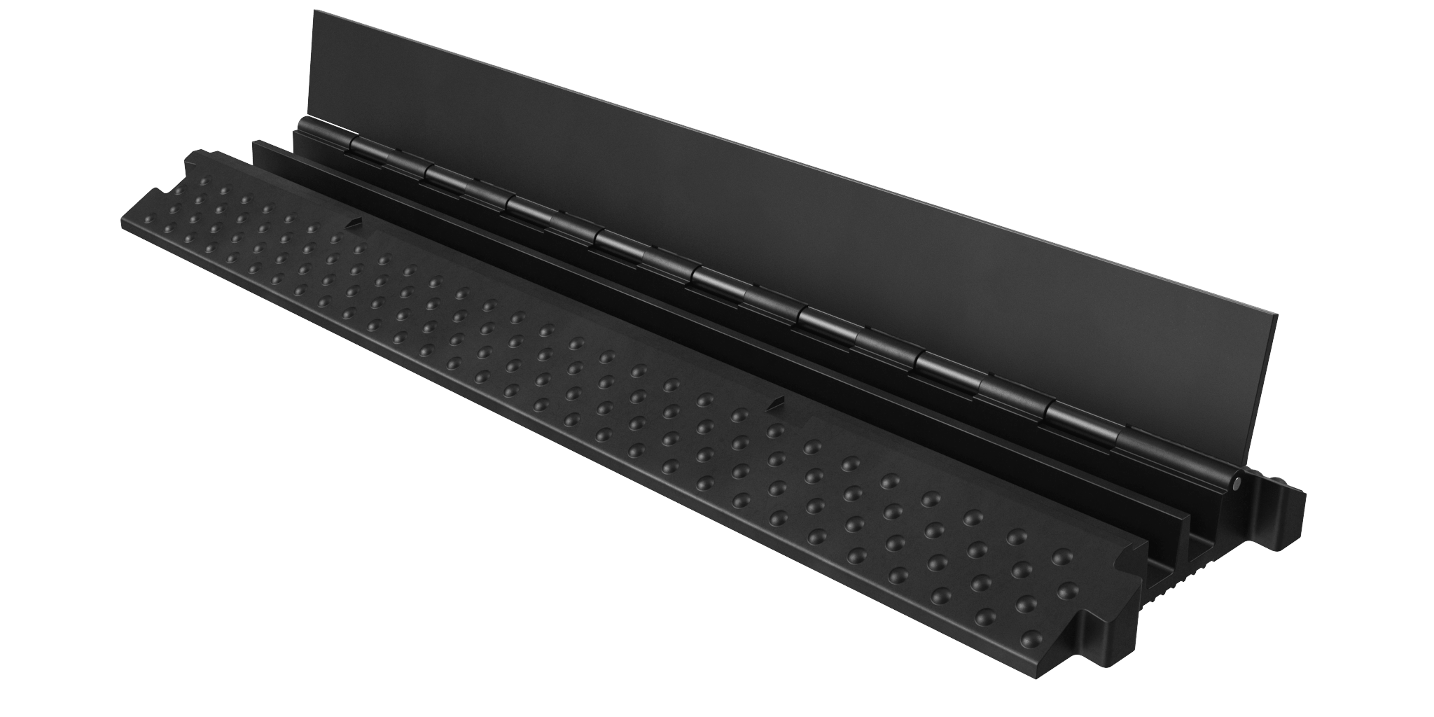 Двухканальный кабель-канал с откидной крышкой Двухканальный кабель-канал с откидной крышкой