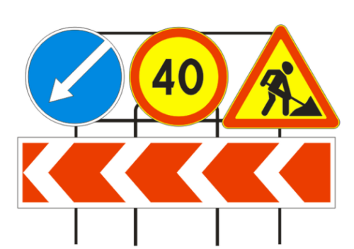 Крепления для дорожных знаков