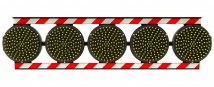Светодиодный барьер (световая балка) диаметром 200мм