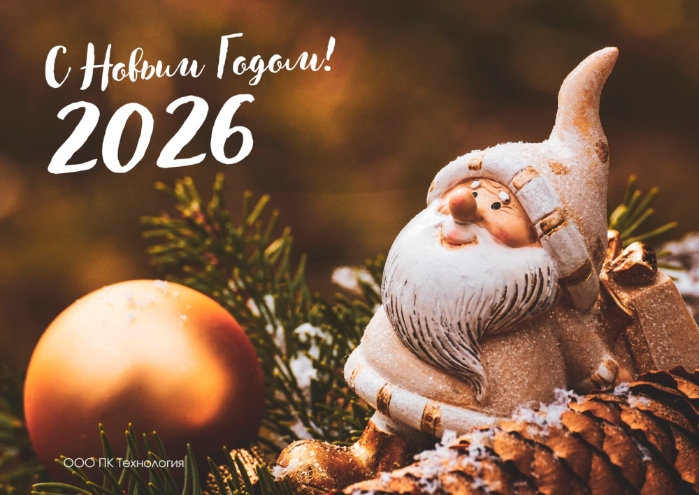 Поздравляем с наступающим Новым Годом!