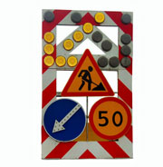 Сигнальная стрелка для прицепа прикрытия 12/24В