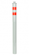 Столбик бетонируемый серии «Город» без крепления для цепи