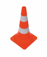 Конус дорожный сигнальный КС 2.8.0 (С утяжелителем)