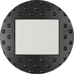 Лежачий полицейский ИДН-300-1 Средний элемент КОМПОЗИТ белый светоотражатель