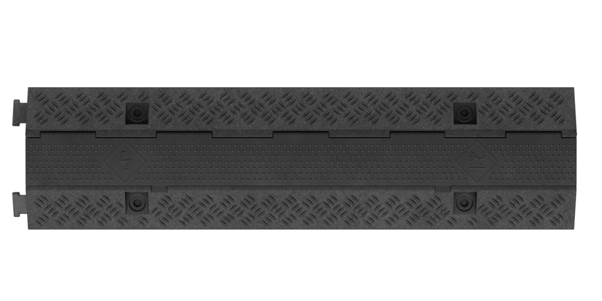 Кабель-канал ККР 2-12 Черная крышка (К)