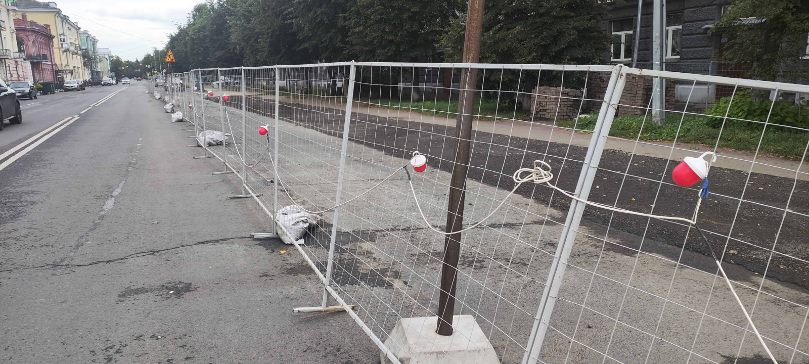 Ограждение участка на время проведения ремонтных работ - фото 4 Ограждение участка на время проведения ремонтных работ - фото 4