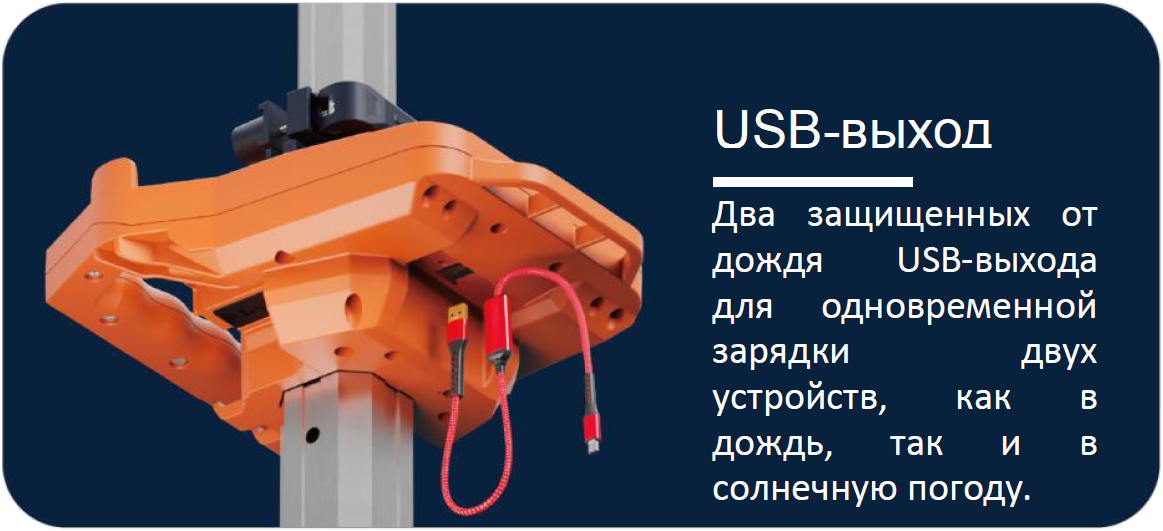 Мобильный световой комплекс ЛМ 12000 (высота 2,3 м) 