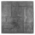Тротуарная плитка полимерпесчаная 333х333х25 мм антрацит (темно-серая)