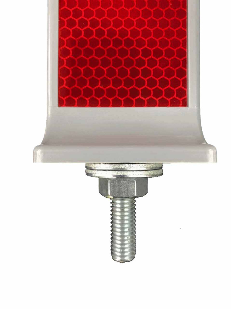 Дорожный светоотражатель КД-1 с комплектом крепления (40х100)