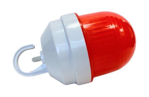 Дорожная сигнальная гирлянда из фонарей ФС-12 100м с шагом 2м 