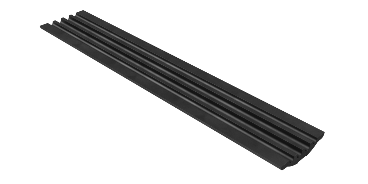 ДСР 3 Кабель-канал Резина гибкий вид снизу