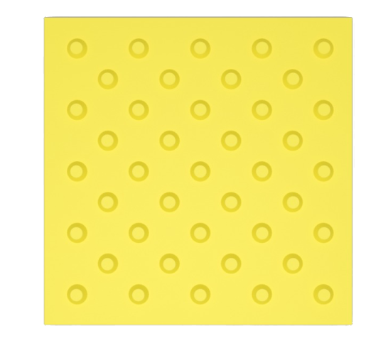 Плитка тактильная композит конусные рифы в шахматном порядке 500х500х40