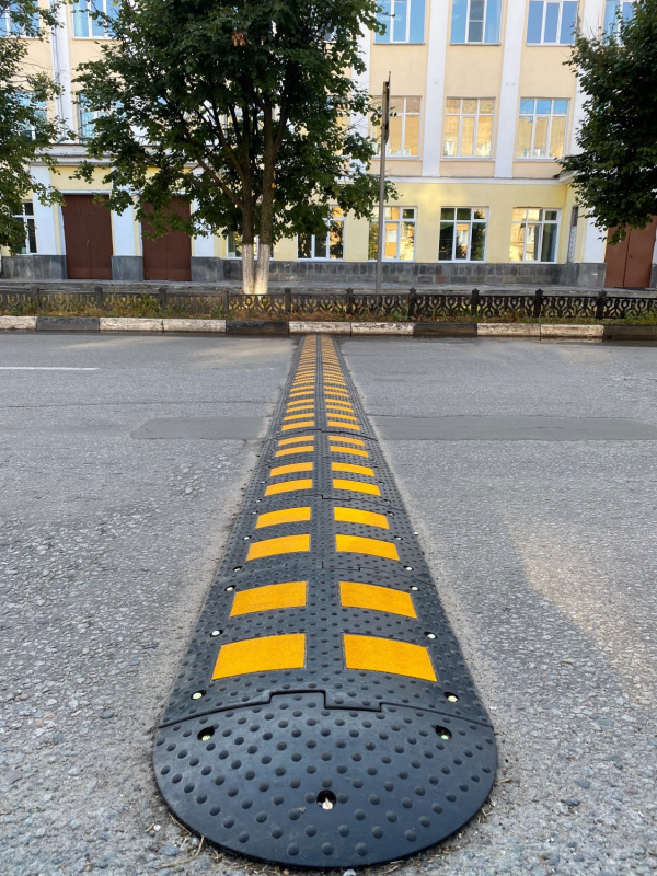Ограничение скорости на дороге перед школой  №44, г. Ярославль с помощью ИДН