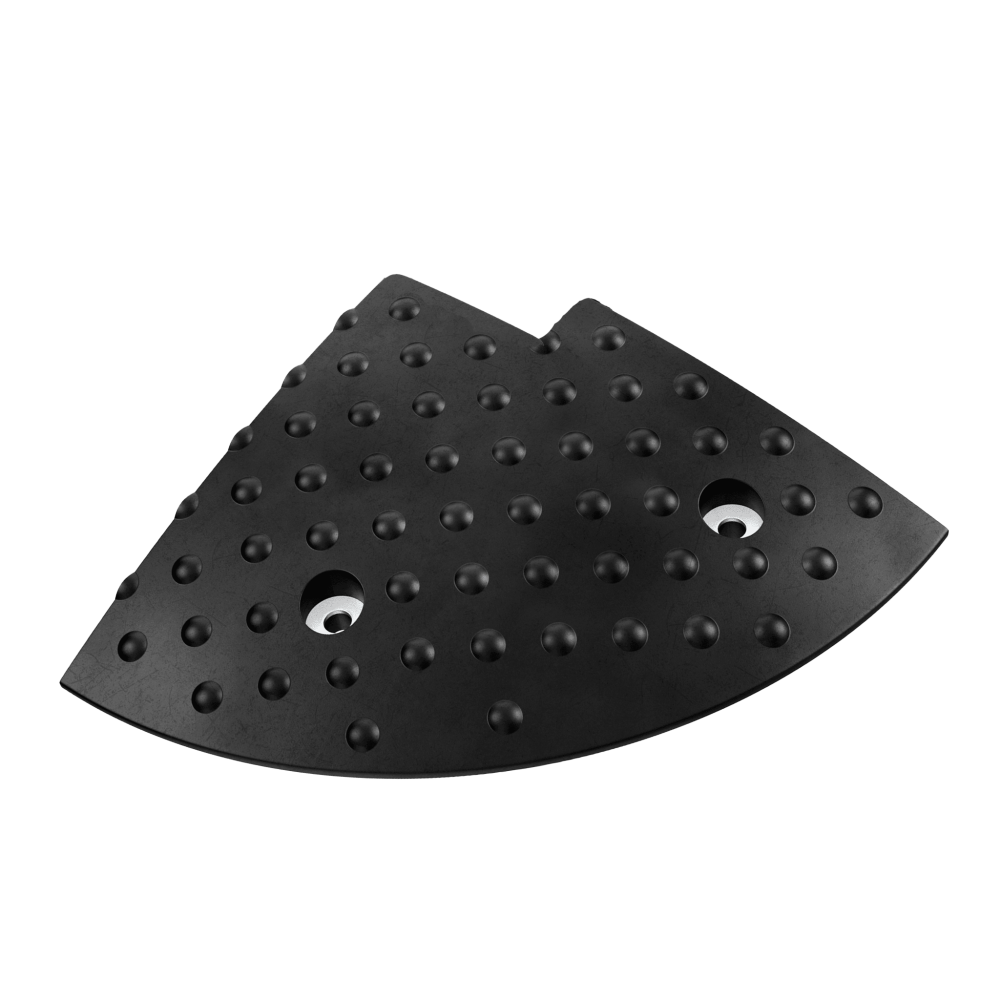 Съезд с бордюра резиновый СР-55-2 левый фото в интернет-магазине ООО ПК Технология ( завод - изготовитель) idn500.ru