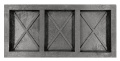 Бордюр полимерпесчаный 500х240х50 мм антрацит (темно-серый_