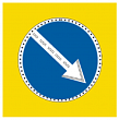 Знак 4.2.1, 4.2.2  1200x1200