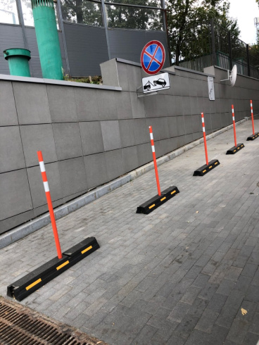 Веха оградительная 1.2 м оранжевая 