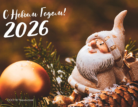 Поздравляем с наступающим Новым Годом!