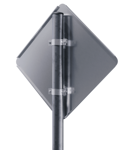 Заглушка пластмассовая для стойки дорожного знака пластмассовая D 76 мм 
