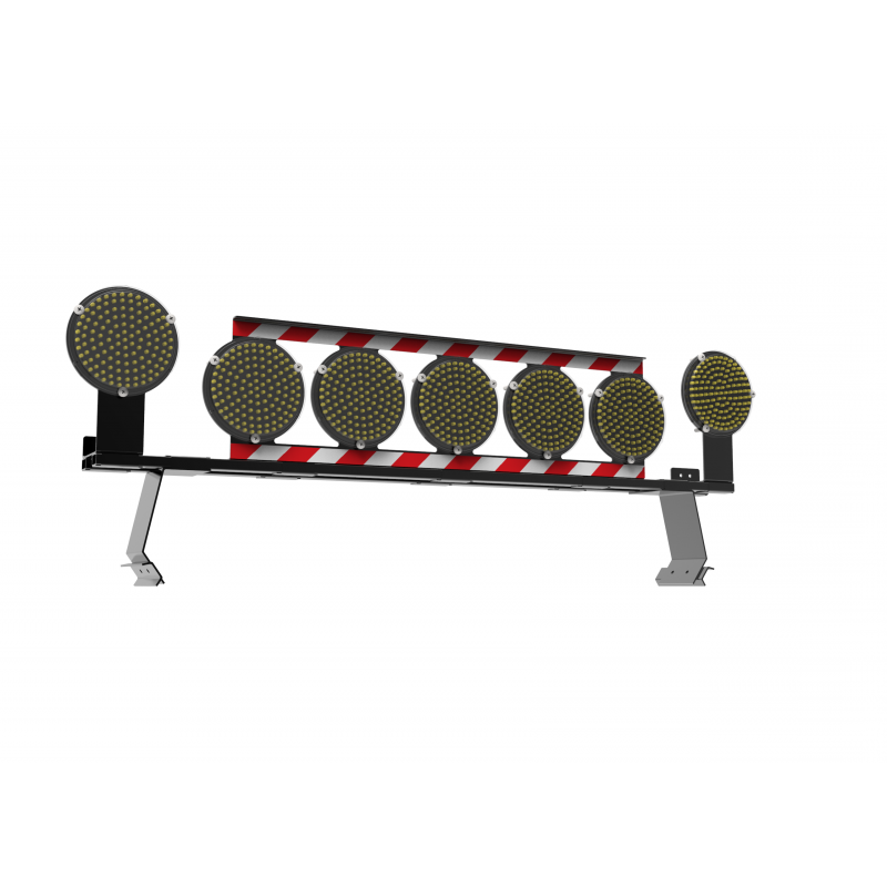 Светодиодный барьер (световая балка) со стробоскопами