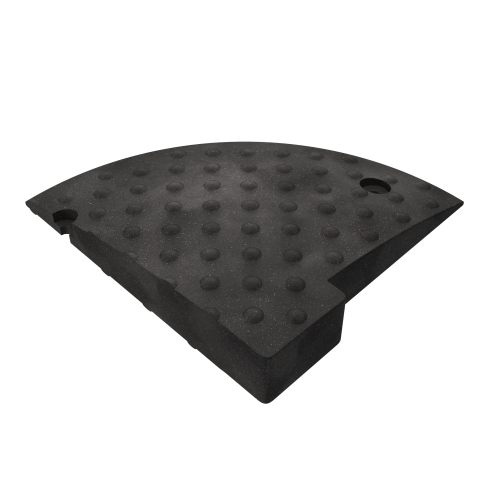 Съезд с бордюра из композита концевая часть