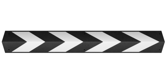 Демпфер угловой резиновый косые ДУ-8-900 