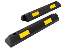 Колесоотбойник резиновый 2м КР-2,0 целый рифленый 