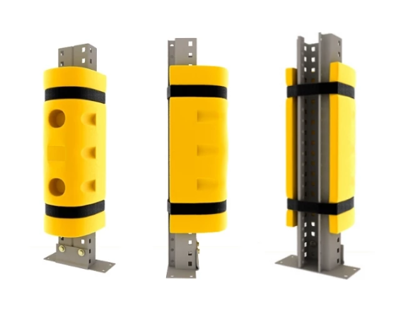 Демпфер для защиты стоек стеллажей ДС-460 с креплением