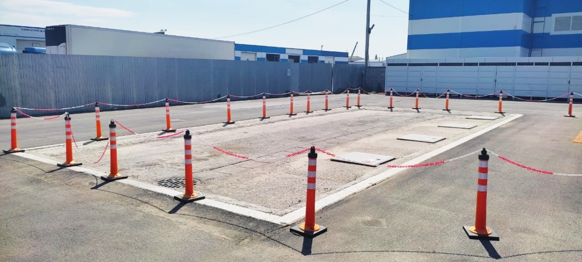 Утяжелитель для гибкого столбика 250x245 фото в интернет-магазине ООО ПК Технология ( завод - изготовитель) idn500.ru