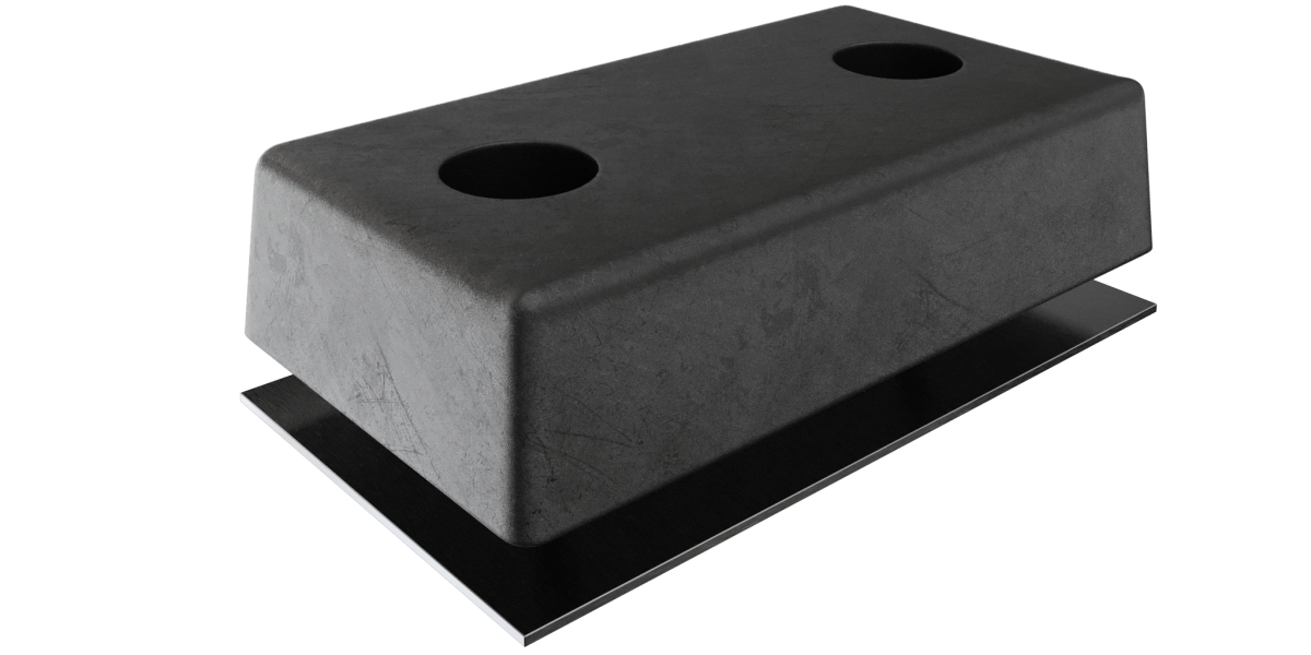 Монтажная пластина для крепления бампера БР-450 