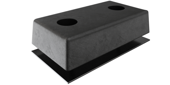 Монтажная пластина для крепления бампера БР-450 