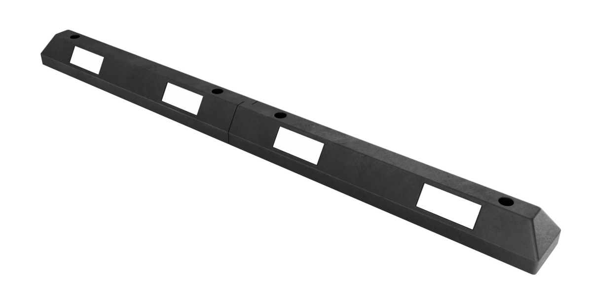 Колесоотбойник КР-2,0 с белыми светоотражателями 