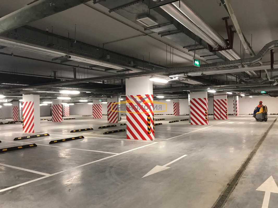 Arrangement of underground parking in the residential complex "CITY ON THE RIVER Tushino-2018" - фото 5