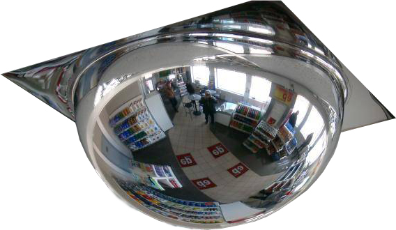 Зеркало обзорное купольное "Армстронг" 600 мм
