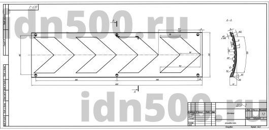 Демпфер стеновой резиновый ДСР-2 (Россия)