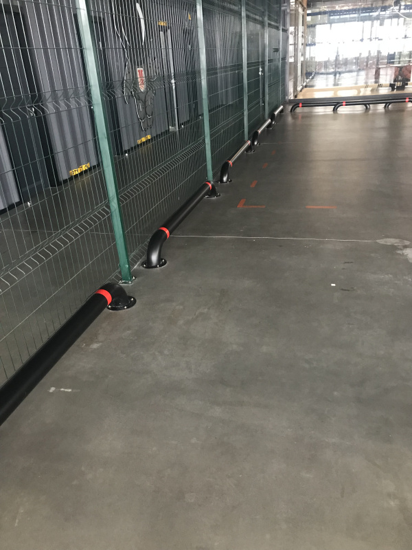 Колесоотбойники для защиты оборудования и территории склада - фото 9