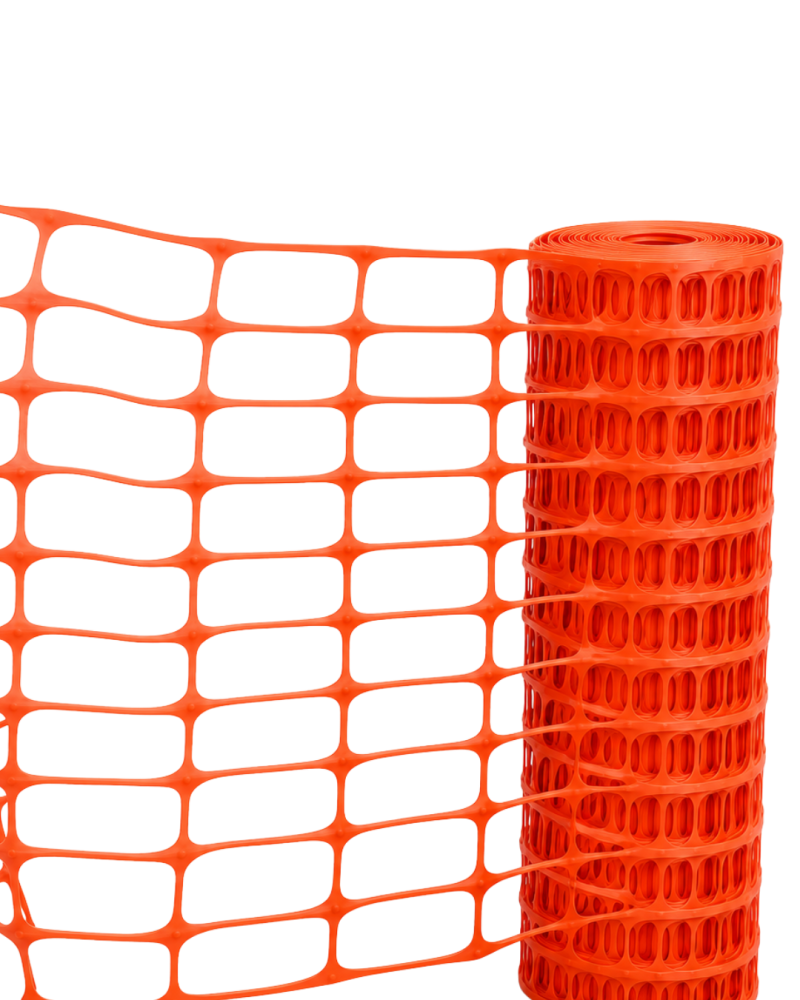 Сетка пластиковая оградительная А-100 1*50м, ячейка 45x95 (К) 