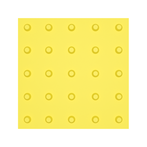 Плитка тактильная полимерпесчаная конусные рифы в линейном порядке 500х500х40