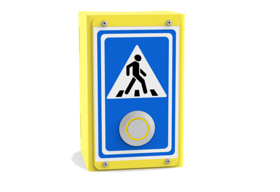 Кнопка вызова для пешеходов, входящая в состав комплекса LightNET с датчиком движения
