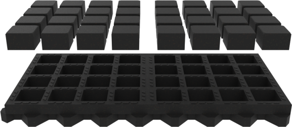 Экопаркинг Технология композит 800х400х60 мм. фото в интернет-магазине ООО ПК Технология ( завод - изготовитель) idn500.ru