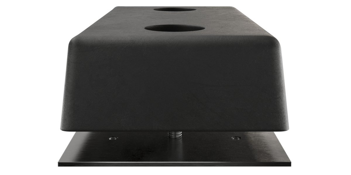 Монтажная пластина для крепления бампера БР-450 