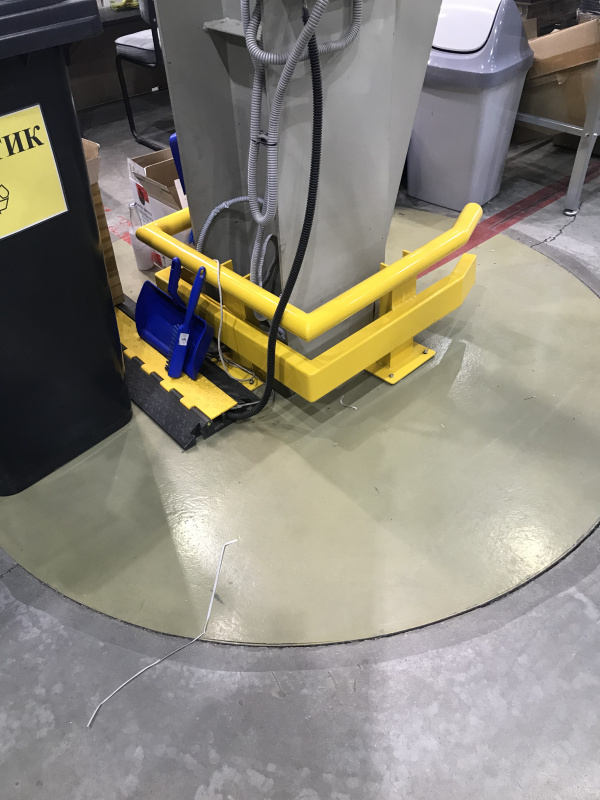 Колесоотбойники для защиты оборудования и территории склада - фото 7