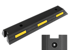 Делиниатор резиновый КР-1,0-1М КОНЦ. ЧАСТЬ метровый