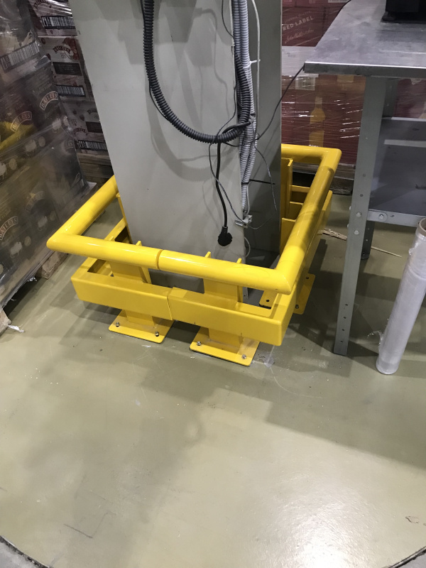 Колесоотбойники для защиты оборудования и территории склада - фото 6