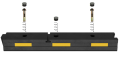 КР-1,0-1 Сепаратор дорожный делиниатор резиновый с заглушкой