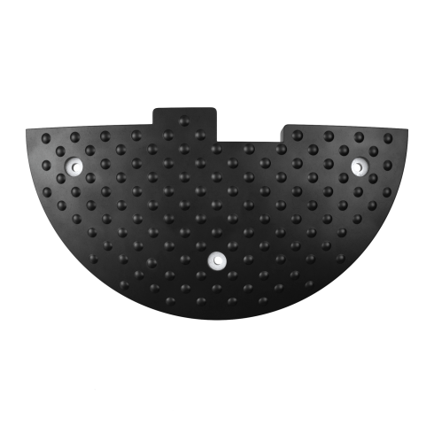 Лежачий полицейский ИДН-500-2 Концевой элемент из резины, 3 точки усиленного крепления